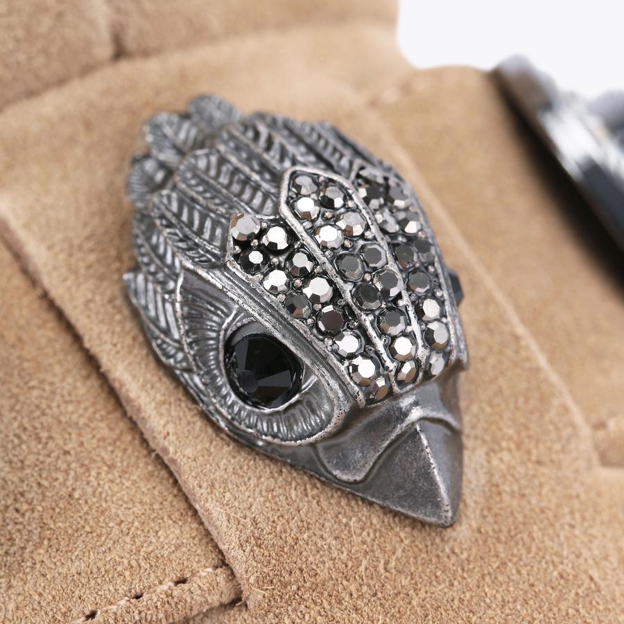 Octavia Teddy Bootie Suede Slip-On Boots | Kurt Geiger