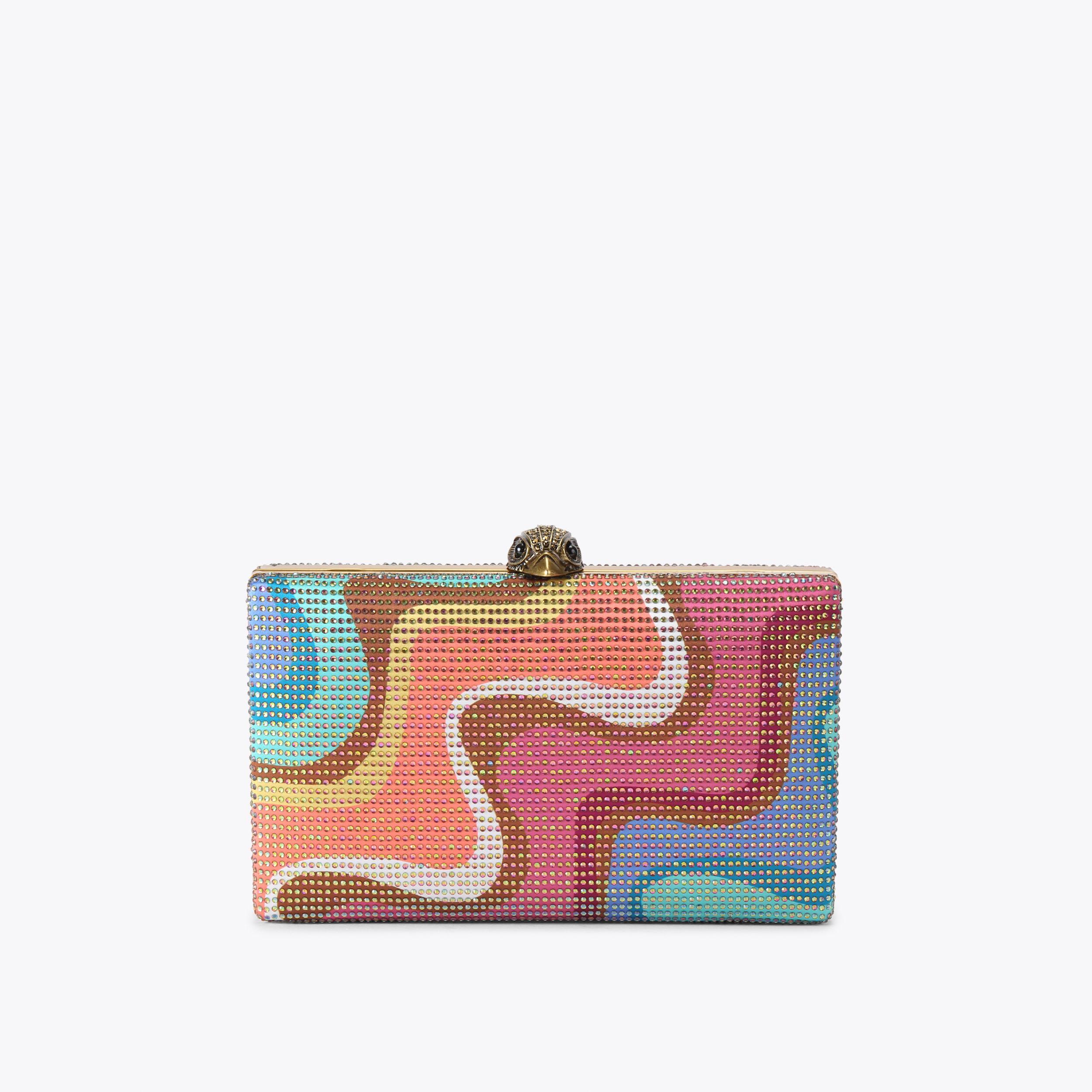 Crystal Kensington Clutch Bag - multi-colored