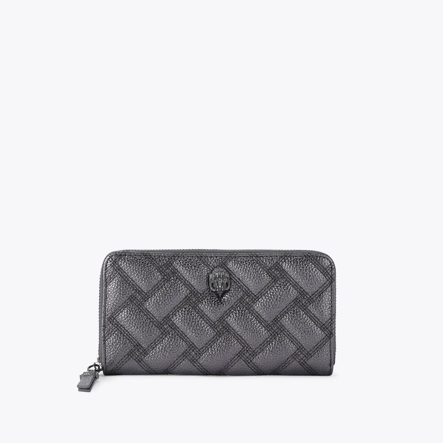 Kira Diamond Quilt Chain Wallet: Women's Designer Mini Bags