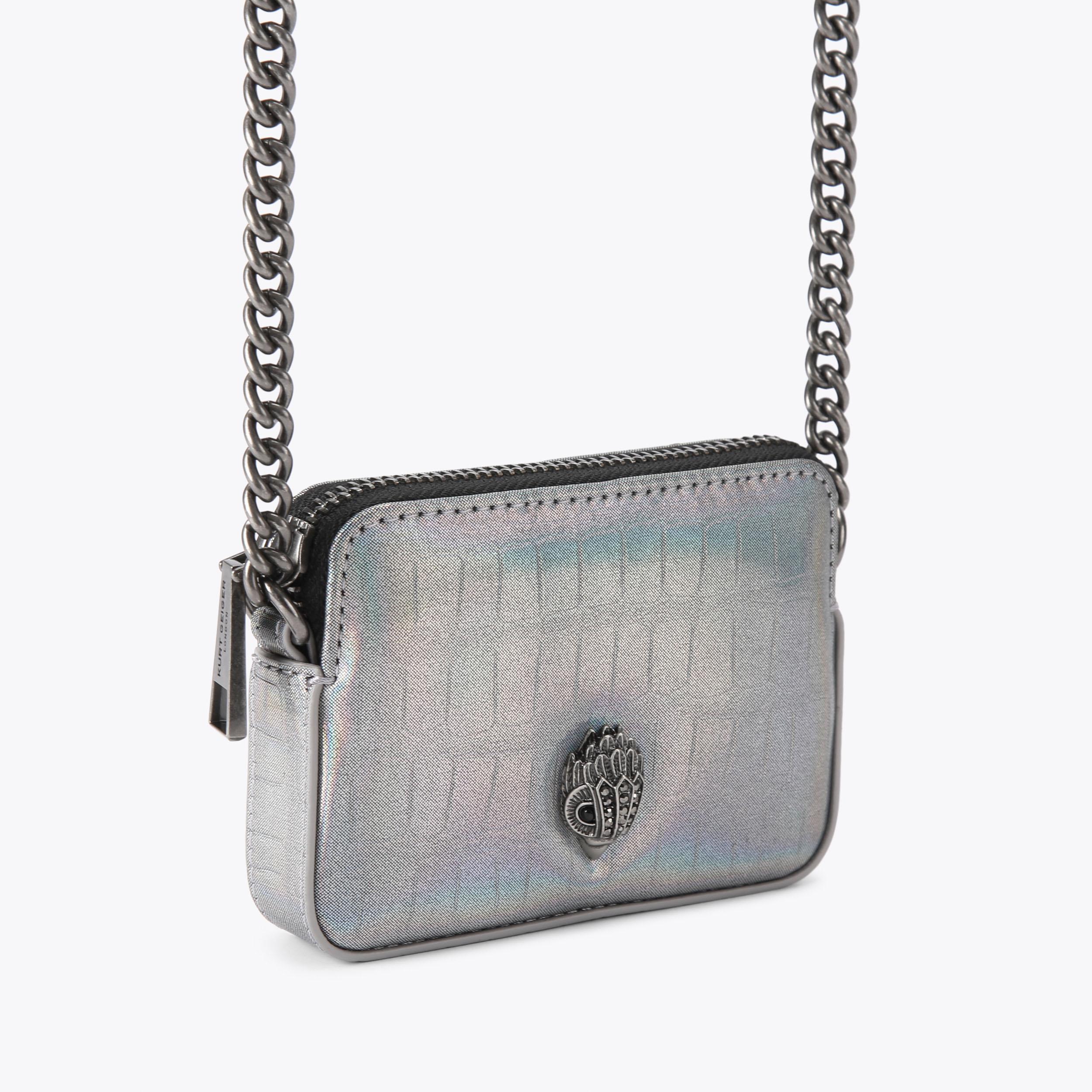 カート・ガイガー ロンドン マイクロケンジントンカメラバッグ MICRO KENSINGTON CAMERA D Micro Black Leather Camera Purse