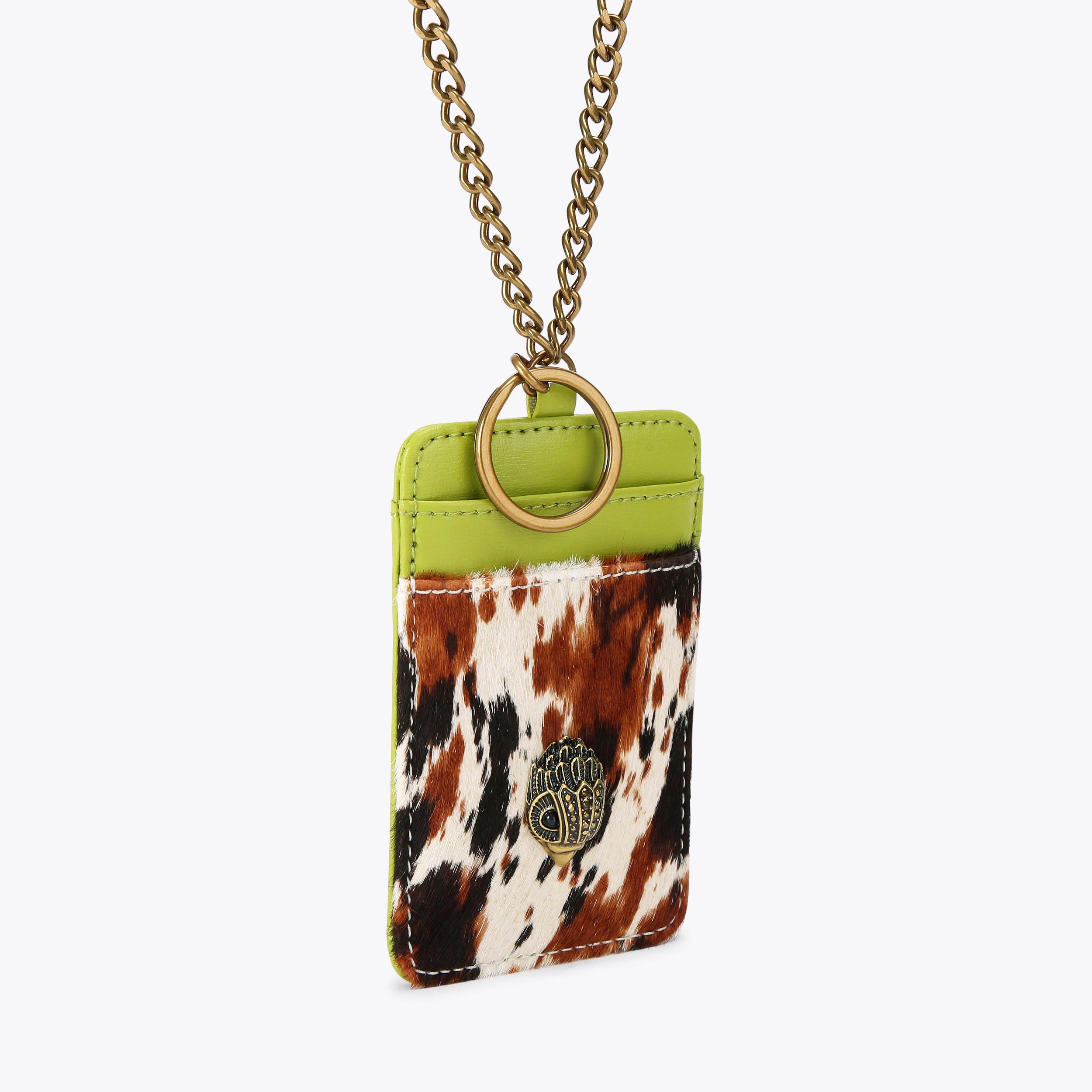 Bond Lanyard Cc Cow Print Calfhair | Kurt Geiger