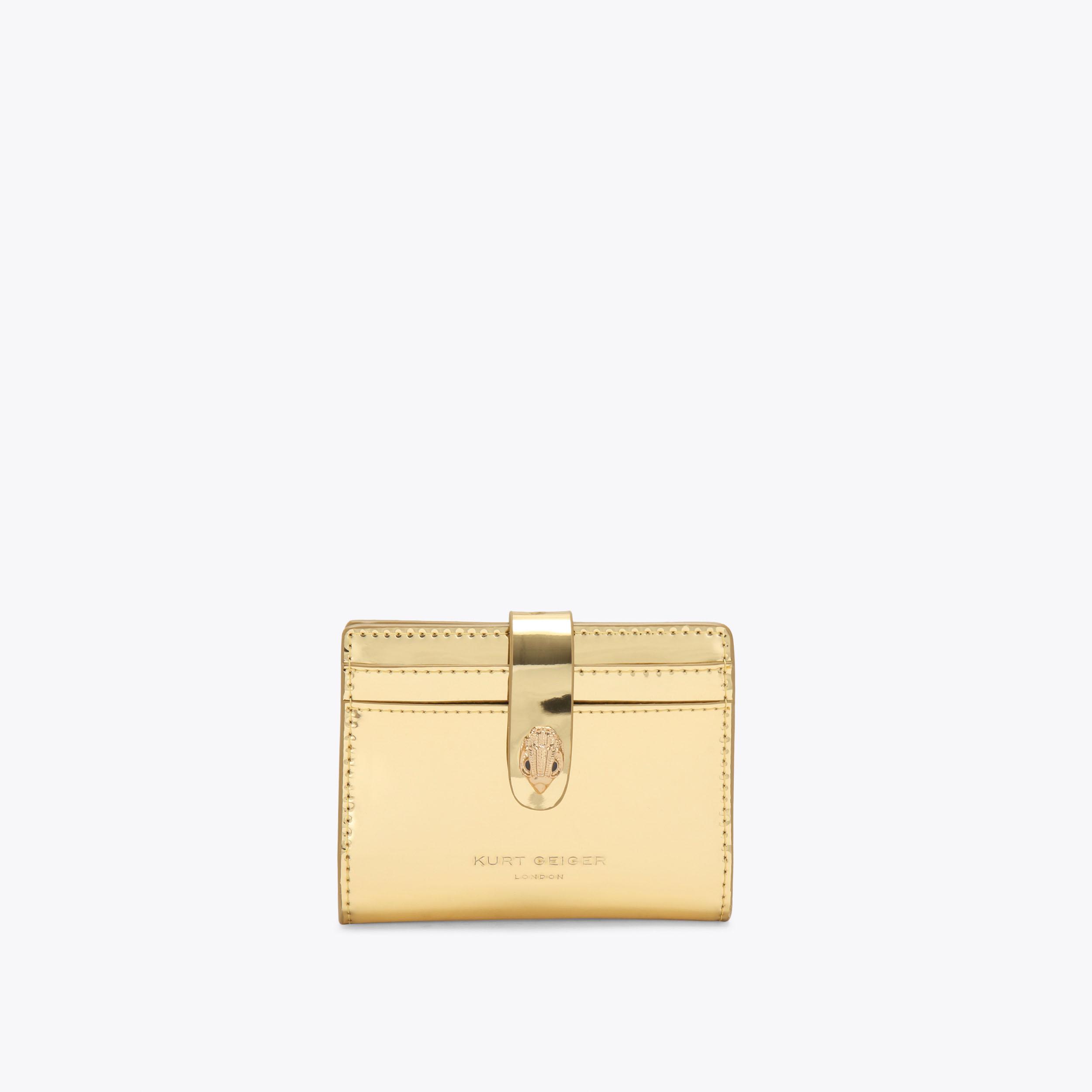 BOND MULTI CARD HOLDER Snake Embossed Card Holder by KURT GEIGER