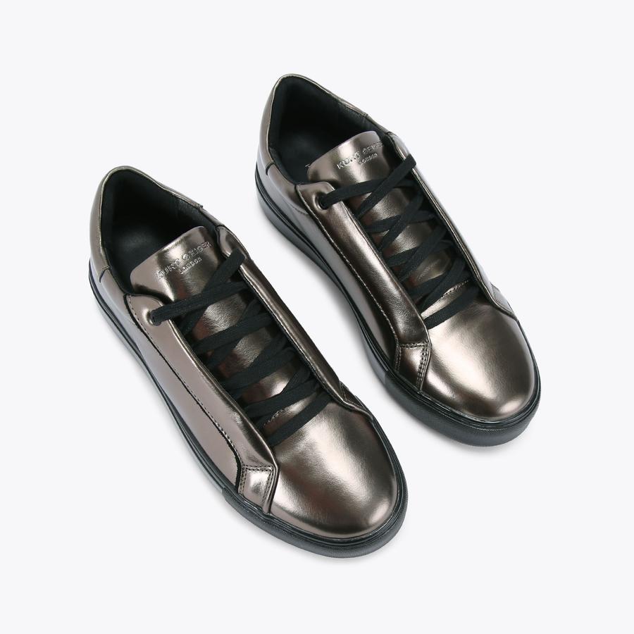 LANEY CL Gunmetal Sneaker by KURT GEIGER LONDON