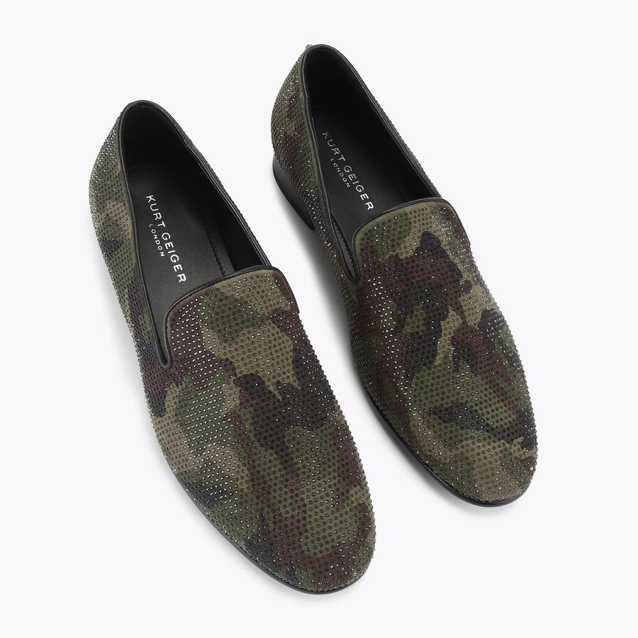 ACE Camo Slip On Shoe by Kurt Geiger London display picture 3