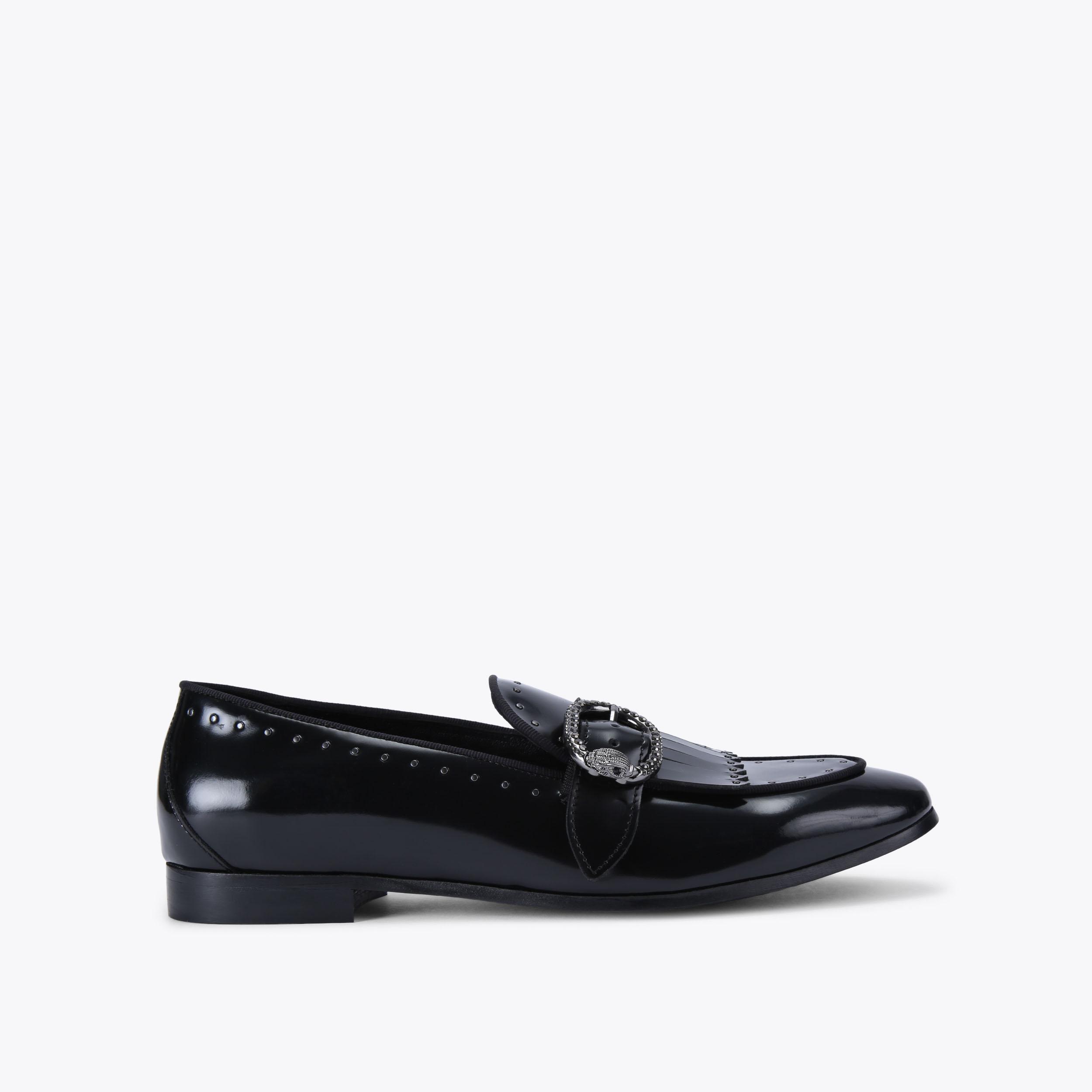 VIP【関税送料無料】希少 CHURCH'S BLACK LEATHER LOAFERS Woman BLACK Loafers in Leather XXW97K0IG10SHA39B999 | Tods