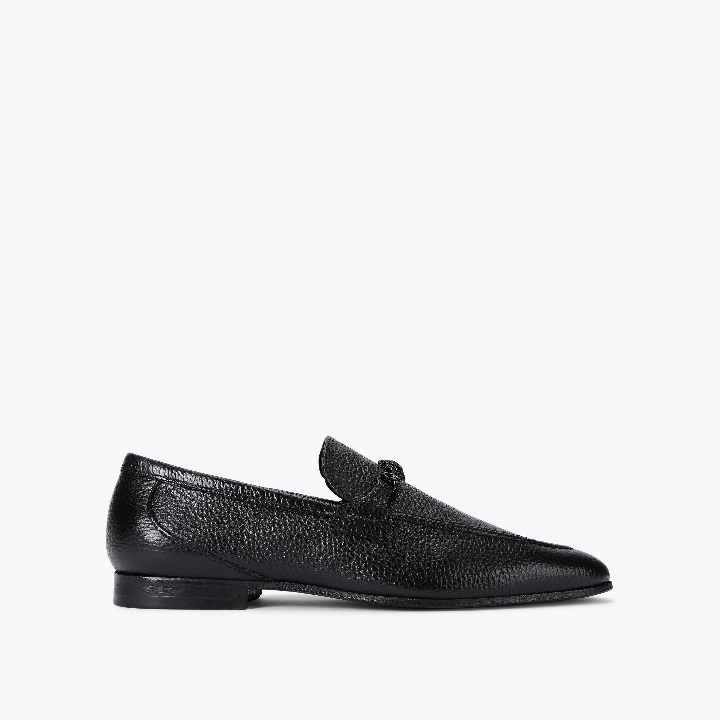 ALISTAIR DECON LOAFER Brown Leather Slip On Loafer by KURT