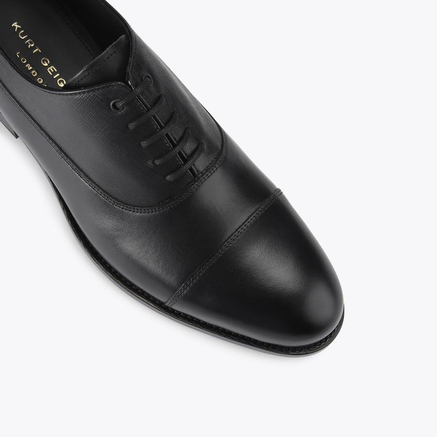 Kurt Geiger Oxfords Dress Shoes Mens Size 43-9,5-10   Made England Sloane Oxford Black Leather Lace Up Brogue | Kurt Geiger main image 4