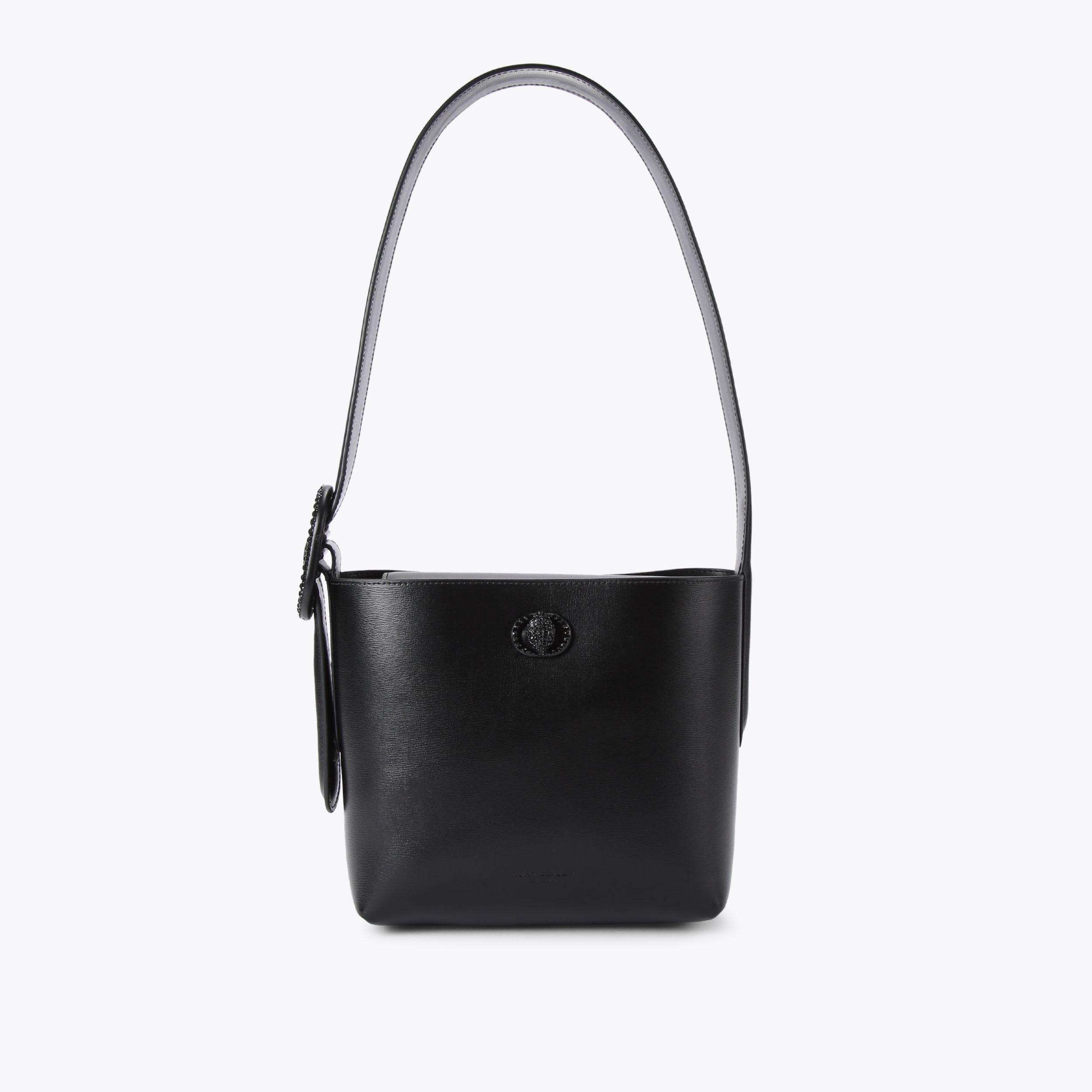 SM CHELSEA BUCKET BAG DR Black Bucket Purse by KURT GEIGER