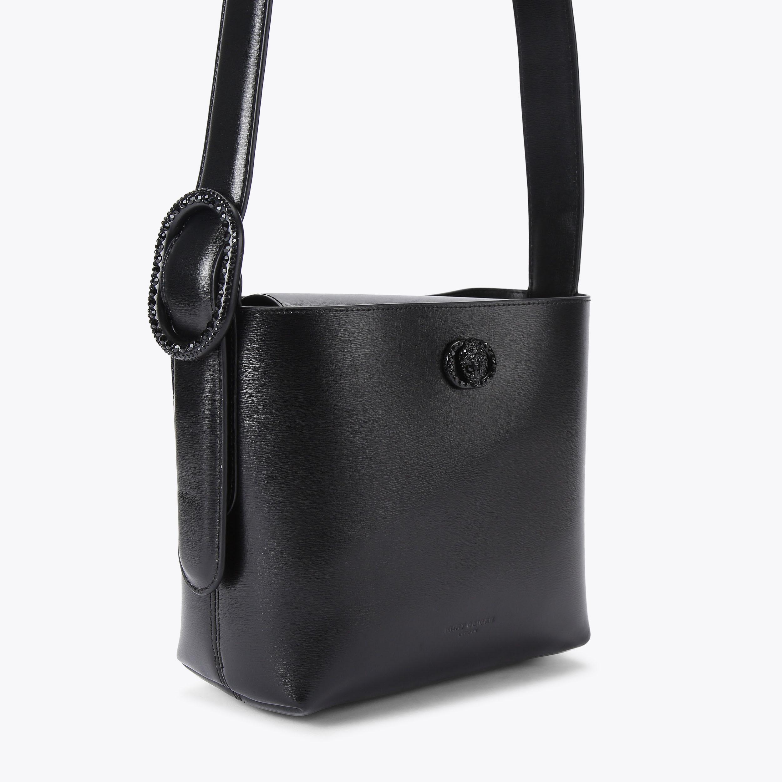 SM CHELSEA BUCKET BAG DR Black Bucket Purse by KURT GEIGER