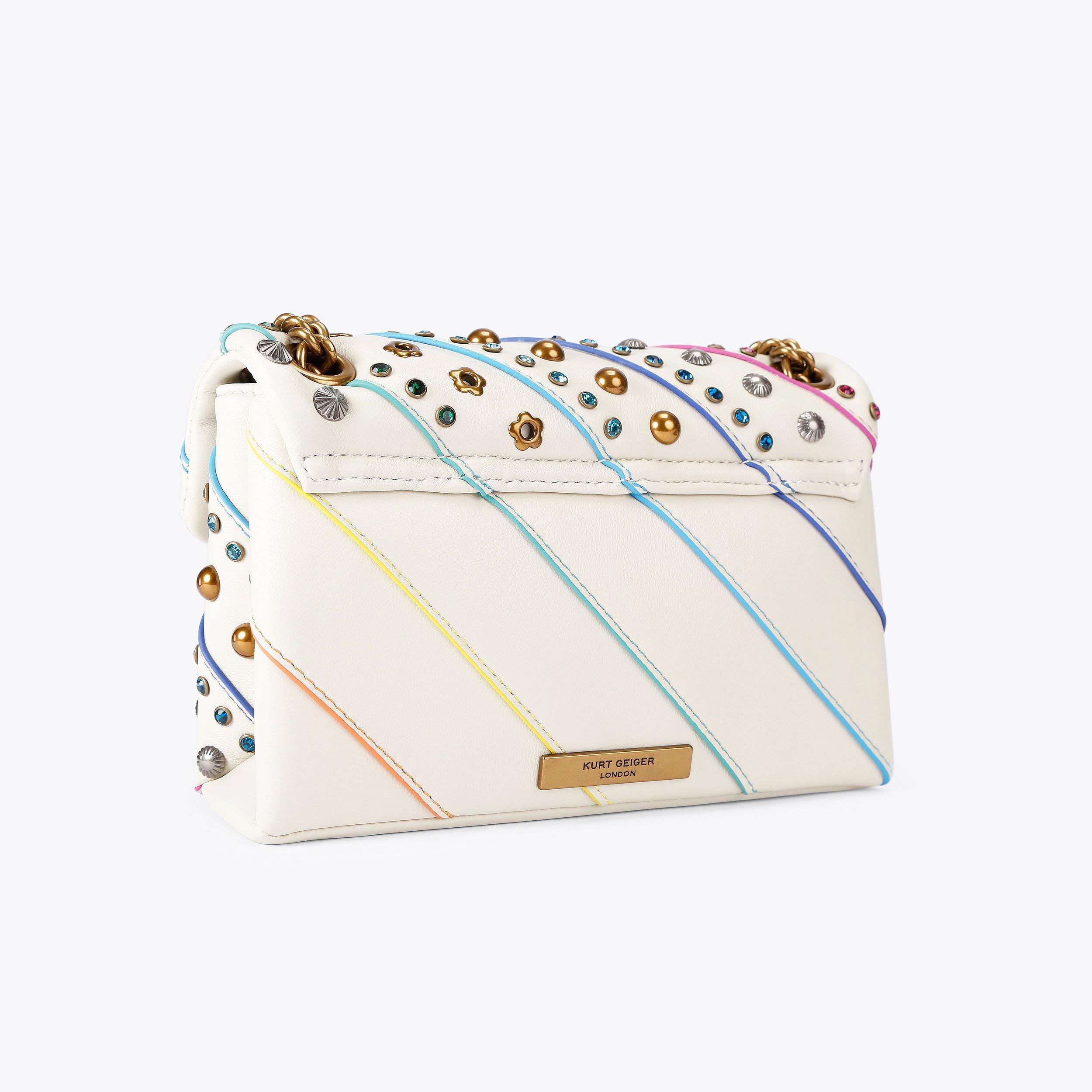 LEATHER MINI KENSINGTON Floral Printed Mini Purse by KURT