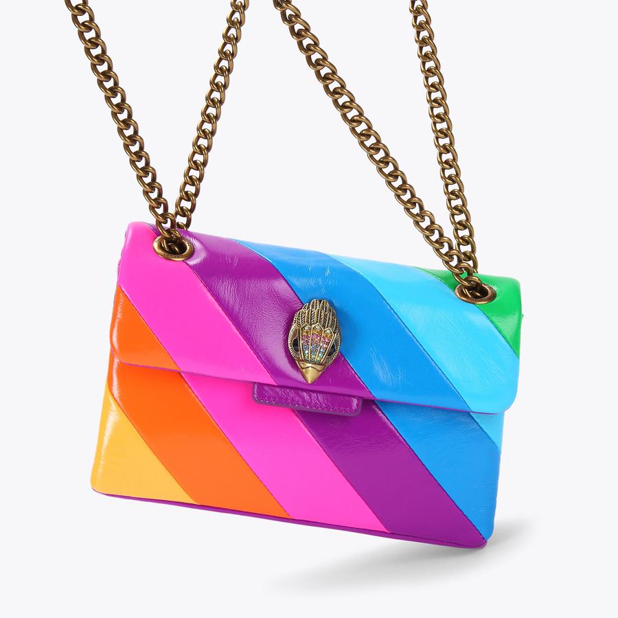 Good NEW! Kurt Geiger Mini Kensington Rainbow Bag