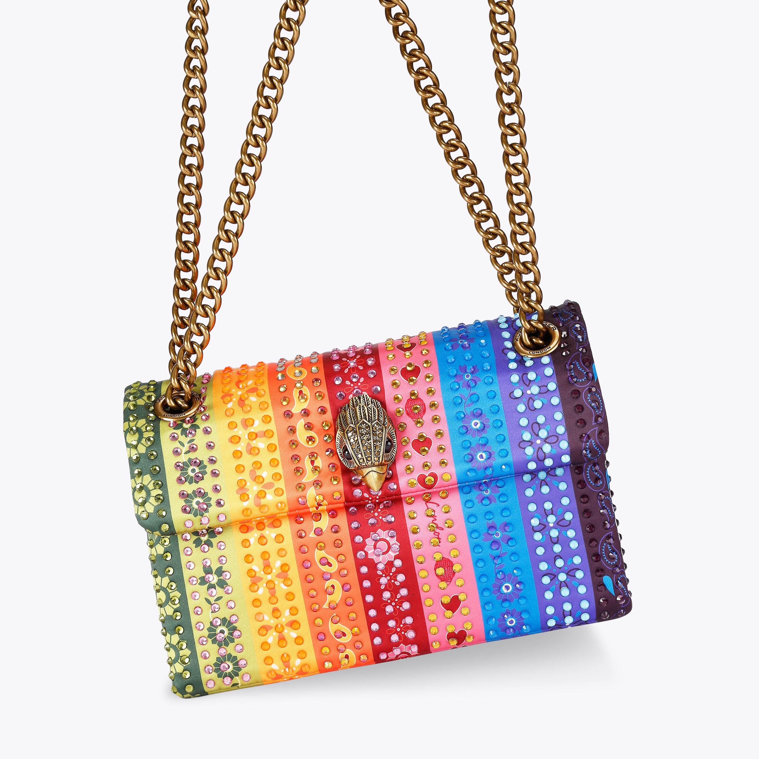 FABRIC MINI KENSINGTON Fabric Kensington Cross Body Purse by FABRIC MINI KENSINGTON Fabric Kensington Cross Body Purse by