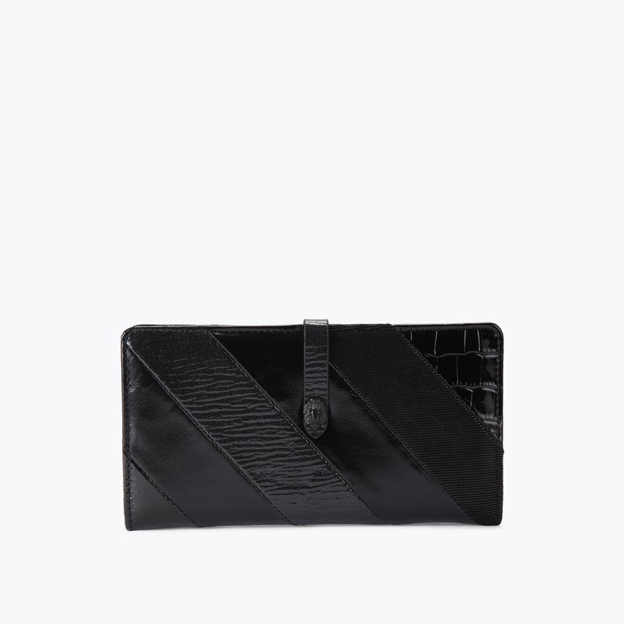 SOFT W KENSINGTON L D Black Wallet by KURT GEIGER LONDON