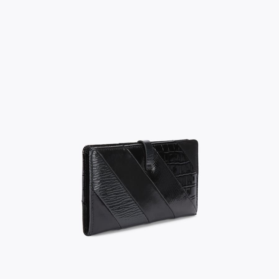 SOFT W KENSINGTON L D Black Wallet by KURT GEIGER LONDON