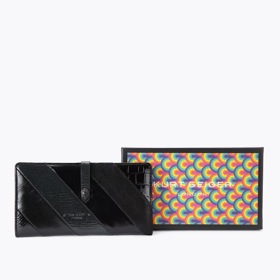 SOFT W KENSINGTON L D Black Wallet by KURT GEIGER LONDON