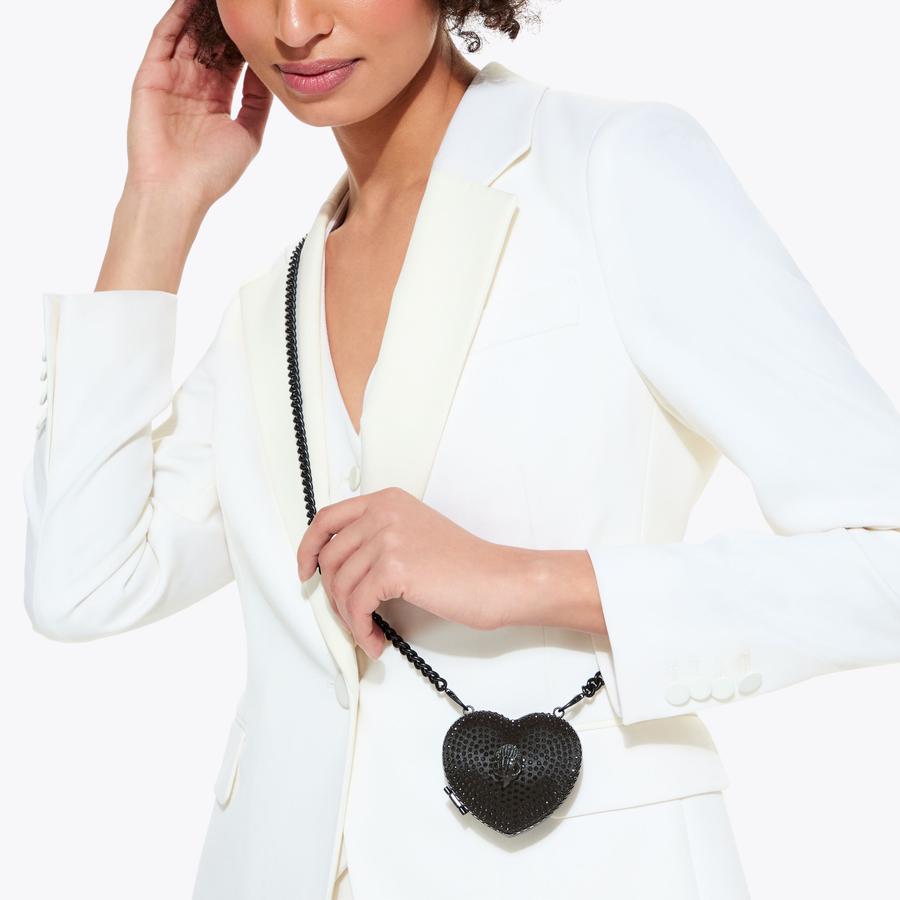 Micro Heart Clutch Bag