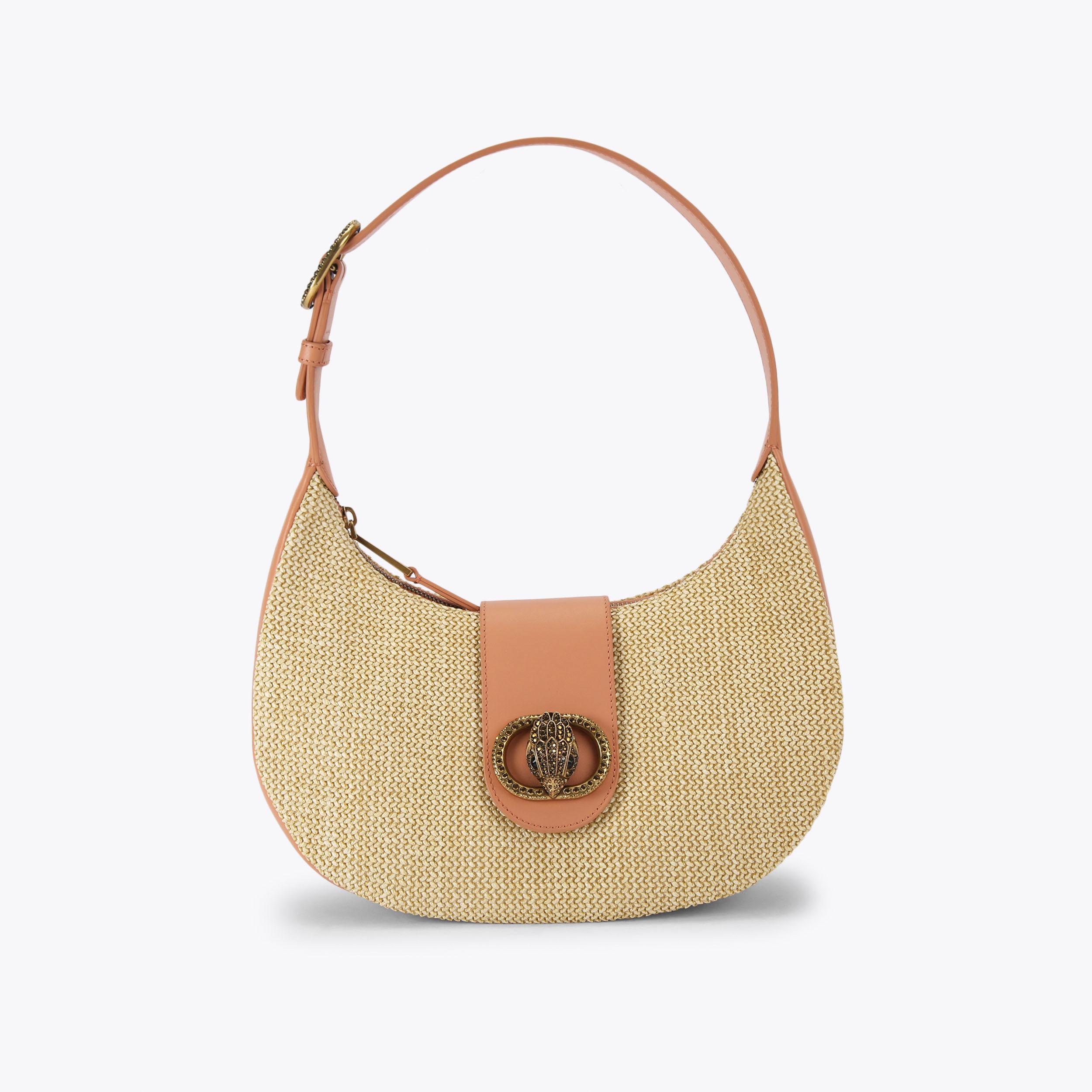 【EEUN】Pudding hobo bag CHELSEA HOBO Snake Skin Shoulder Purse by KURT GEIGER LONDON