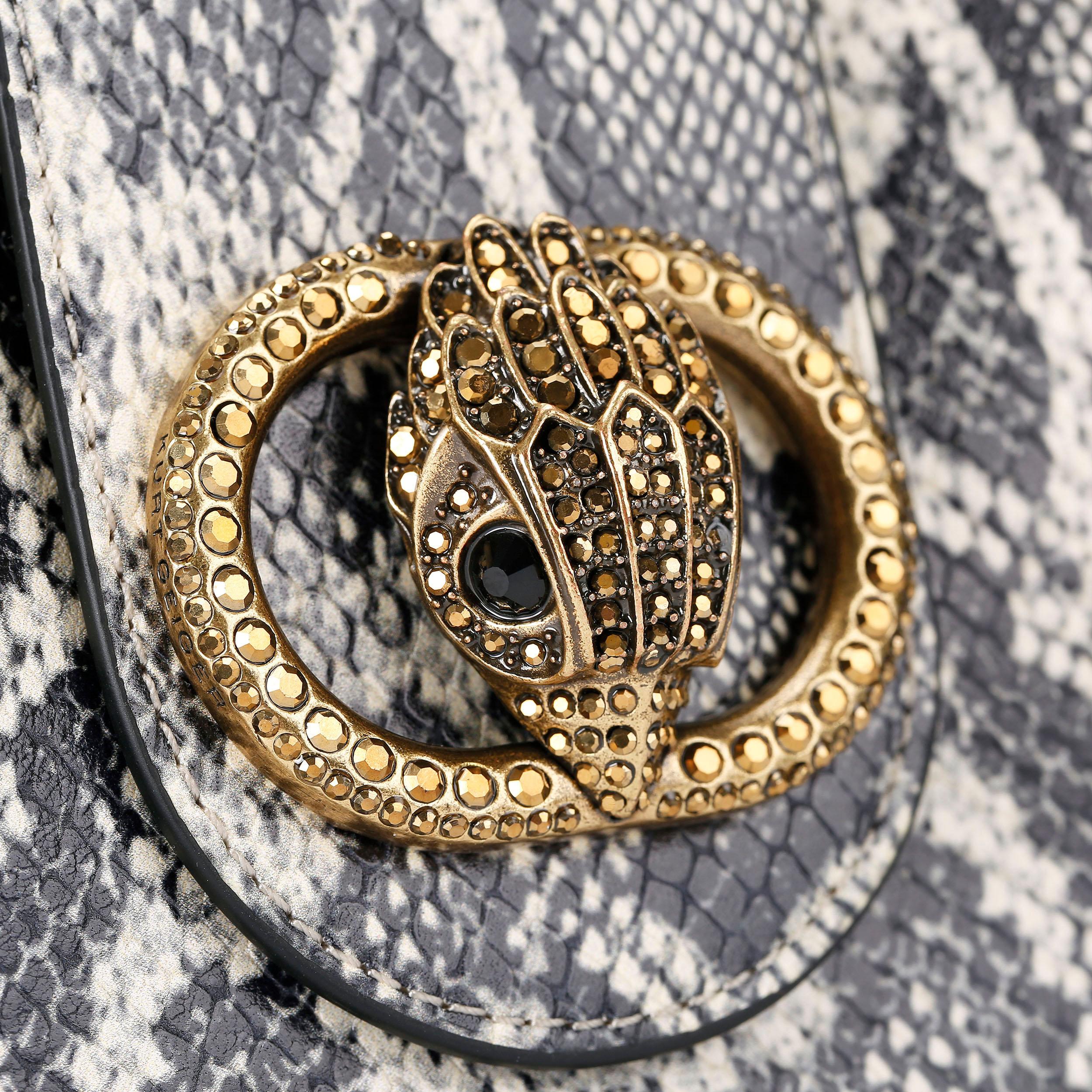 CHELSEA HOBO Snake Skin Shoulder Purse by KURT GEIGER LONDON CHELSEA HOBO Snake Skin Shoulder Purse by KURT GEIGER LONDON