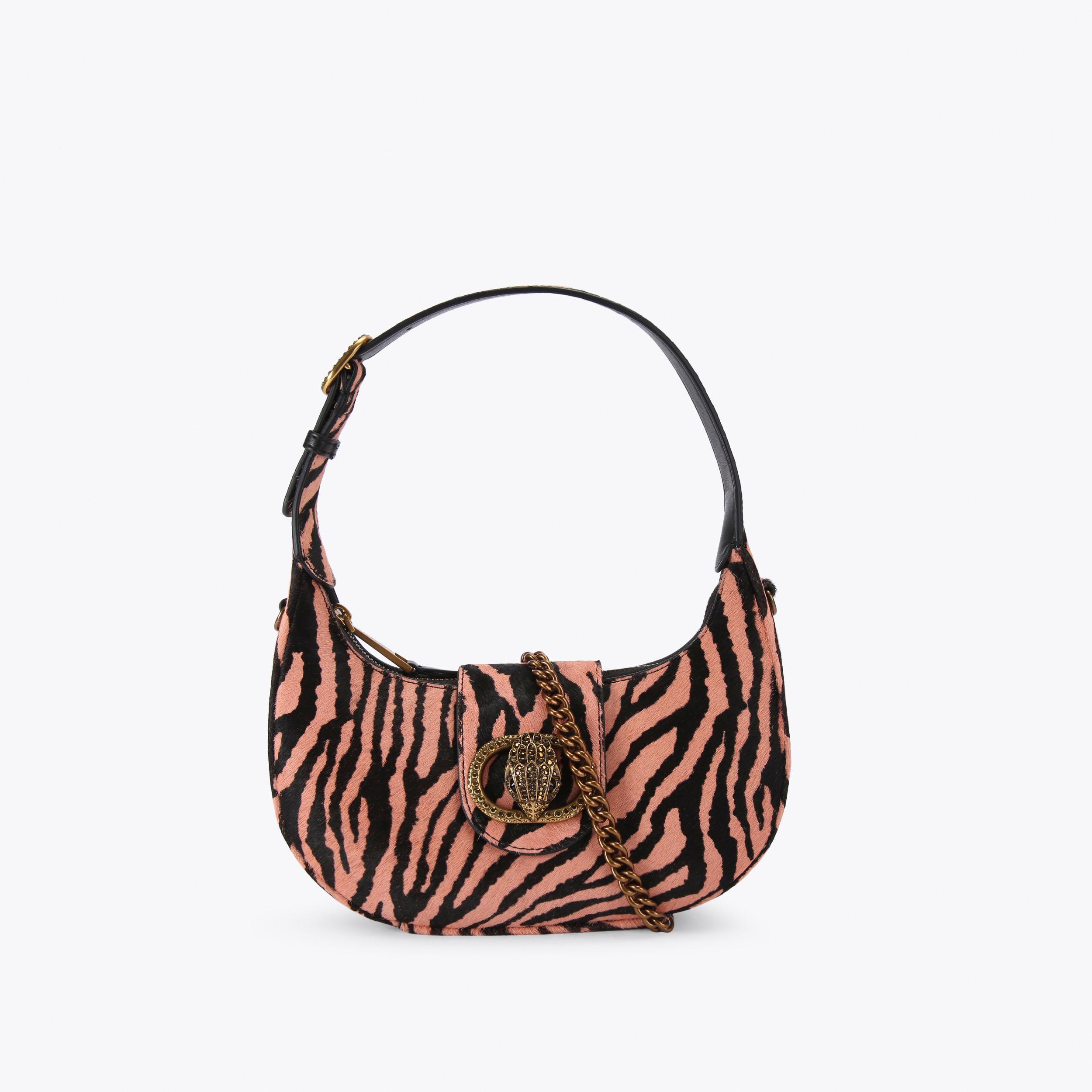 お歳暮 2024 CHELSEA SM HOBO LONDON GEIGER KURT by Bag Shoulder Zebra Pink サーフィン・ボディボード