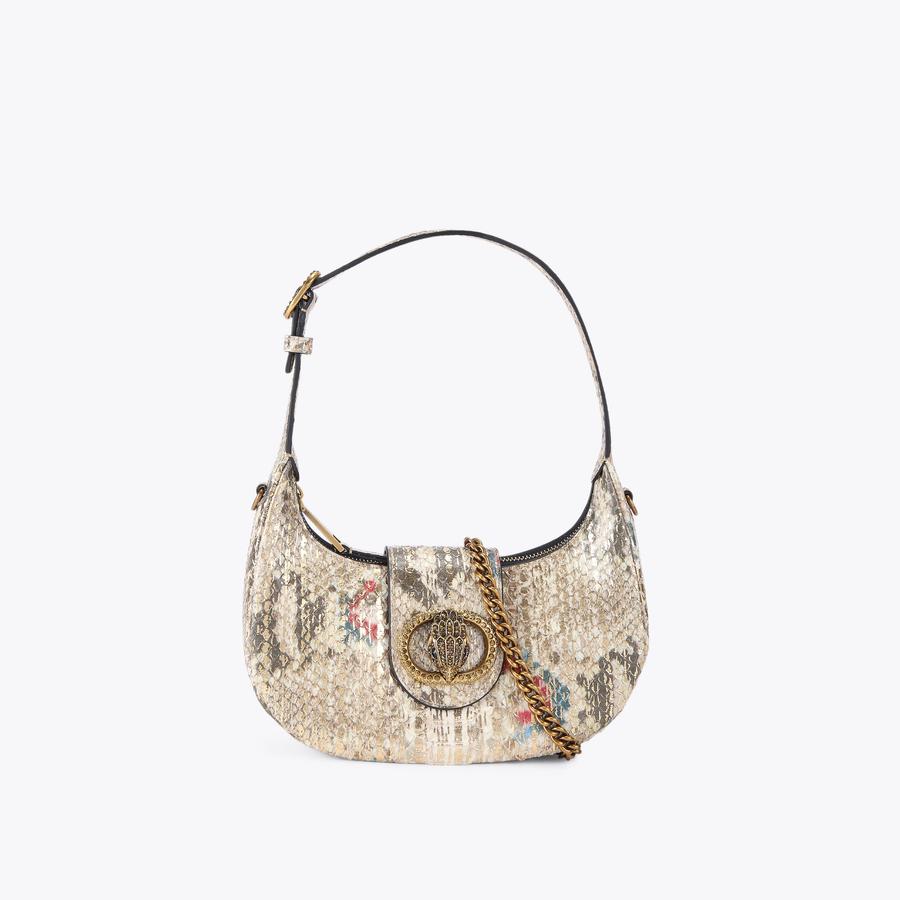 ★JOY GRYSON★ Chelsea Hobo Bag Small LW1AA1590_CQ SM CHELSEA HOBO Black Leather Hobo Purse by KURT GEIGER LONDON