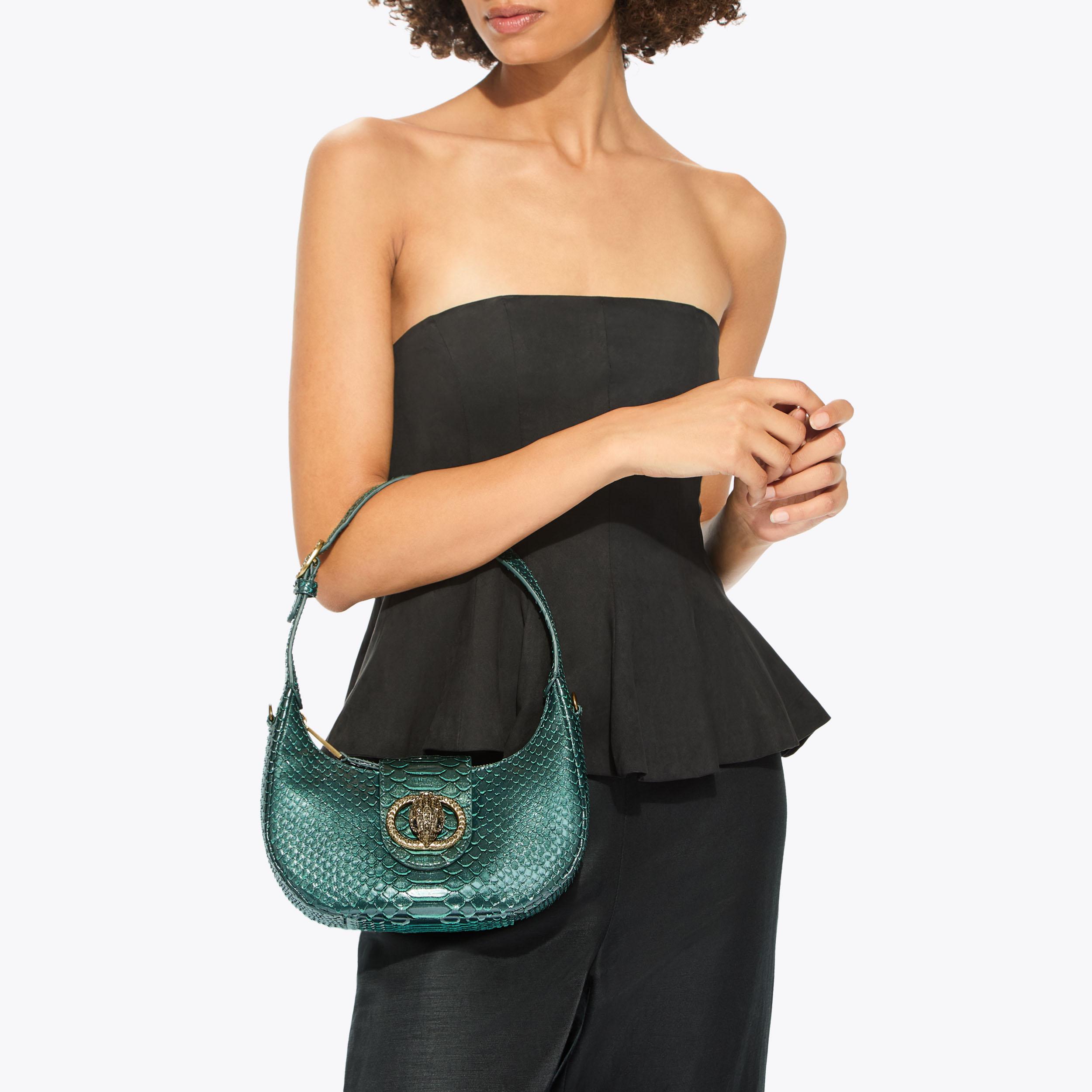CHELSEA SM HOBO XBODY Bone Cross Body Purse by KURT GEIGER LONDON