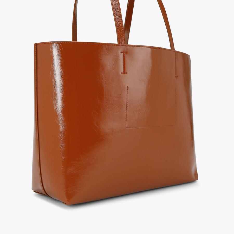 CHELSEA SHOPPER BAG Brown Shopper Purse by KURT GEIGER LONDON