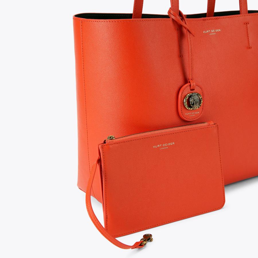 ■Tote Bag 9L Liberty – Orange Multi Tangerine Orange Tote Bag – Anna Griffin Inc.