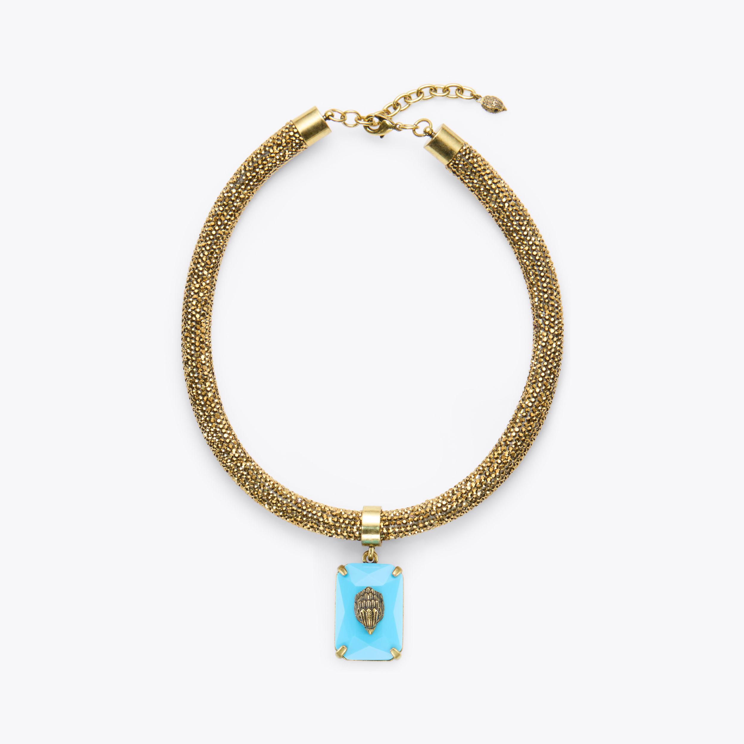 CRYSTAL ROPE NECKLACE CRYSTAL ROPE NECKLACE by KURT GEIGER LONDON