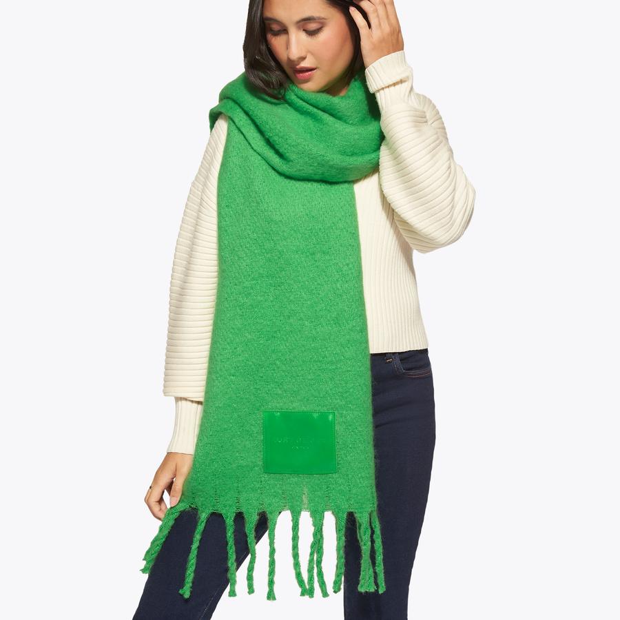 小物 SUGARHILL MOHAIR PYHCH SCARF (GREEN) SUGARHILL MOHAIR PYHCH SCARF (GREEN)