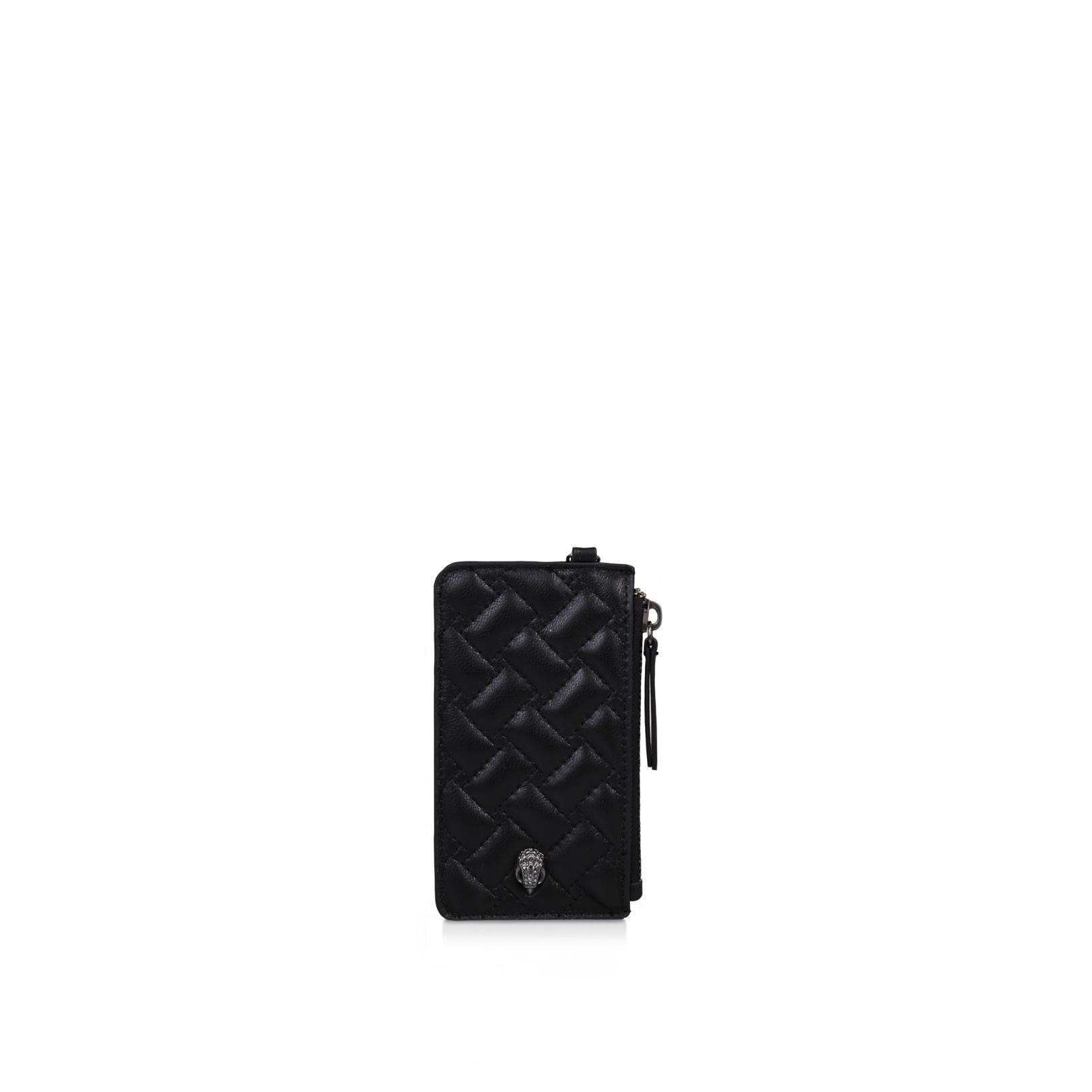 CARD HOLDER W STRAP BLACK Leather Card Holder by KURT GEIGER LONDON