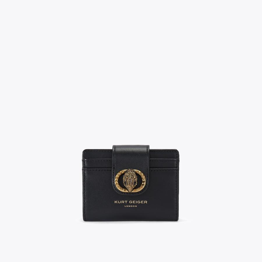 マイクロカレント Chelsea Multi Card Black Leather Holder | Kurt Geiger