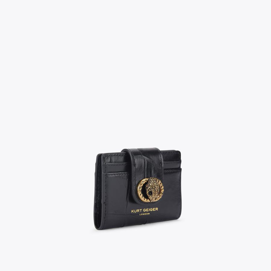 CHELSEA MULTI CARD Black Purse by KURT GEIGER LONDON