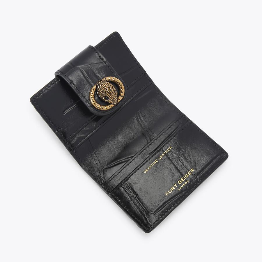 CHELSEA MULTI CARD Black Purse by KURT GEIGER LONDON