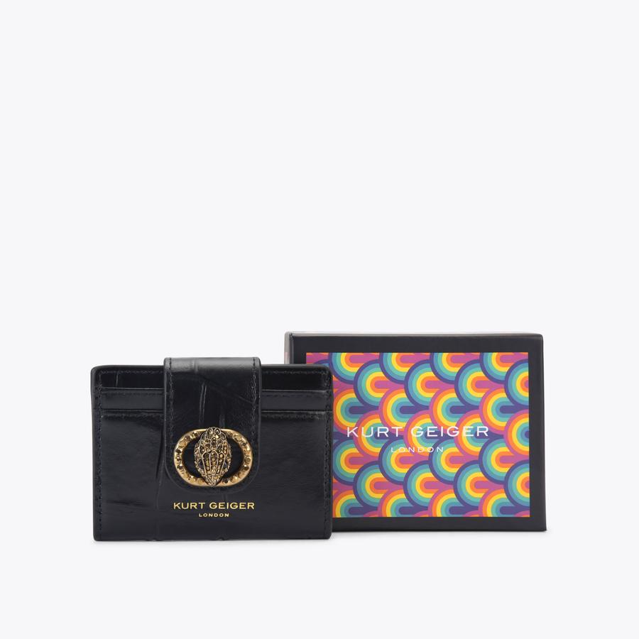CHELSEA MULTI CARD Black Purse by KURT GEIGER LONDON