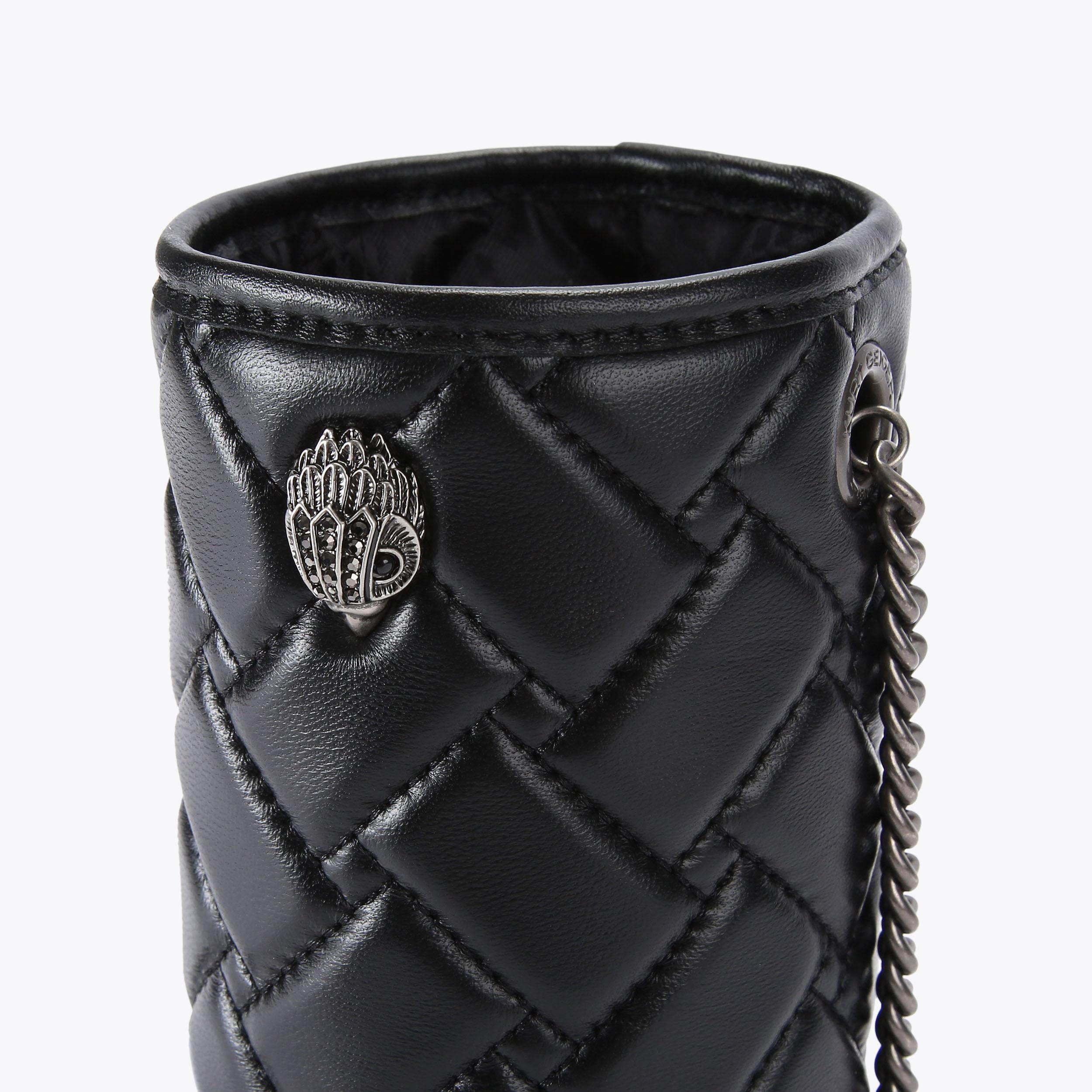 Kensington Leather Bottle Holder | Bottle Bag | Kurt Geiger