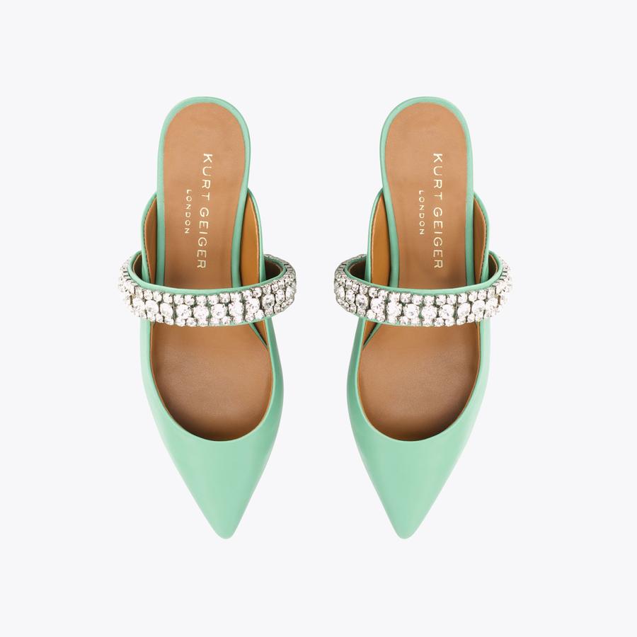 GREEN DUTCHESS by KURT GEIGER LONDON