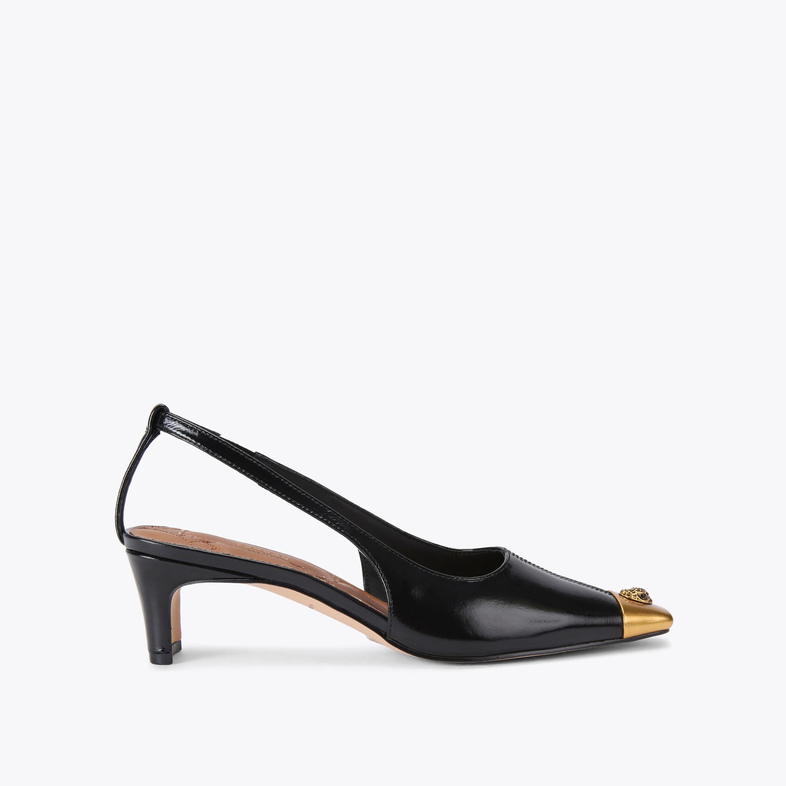 Kurt geiger shops black court shoes