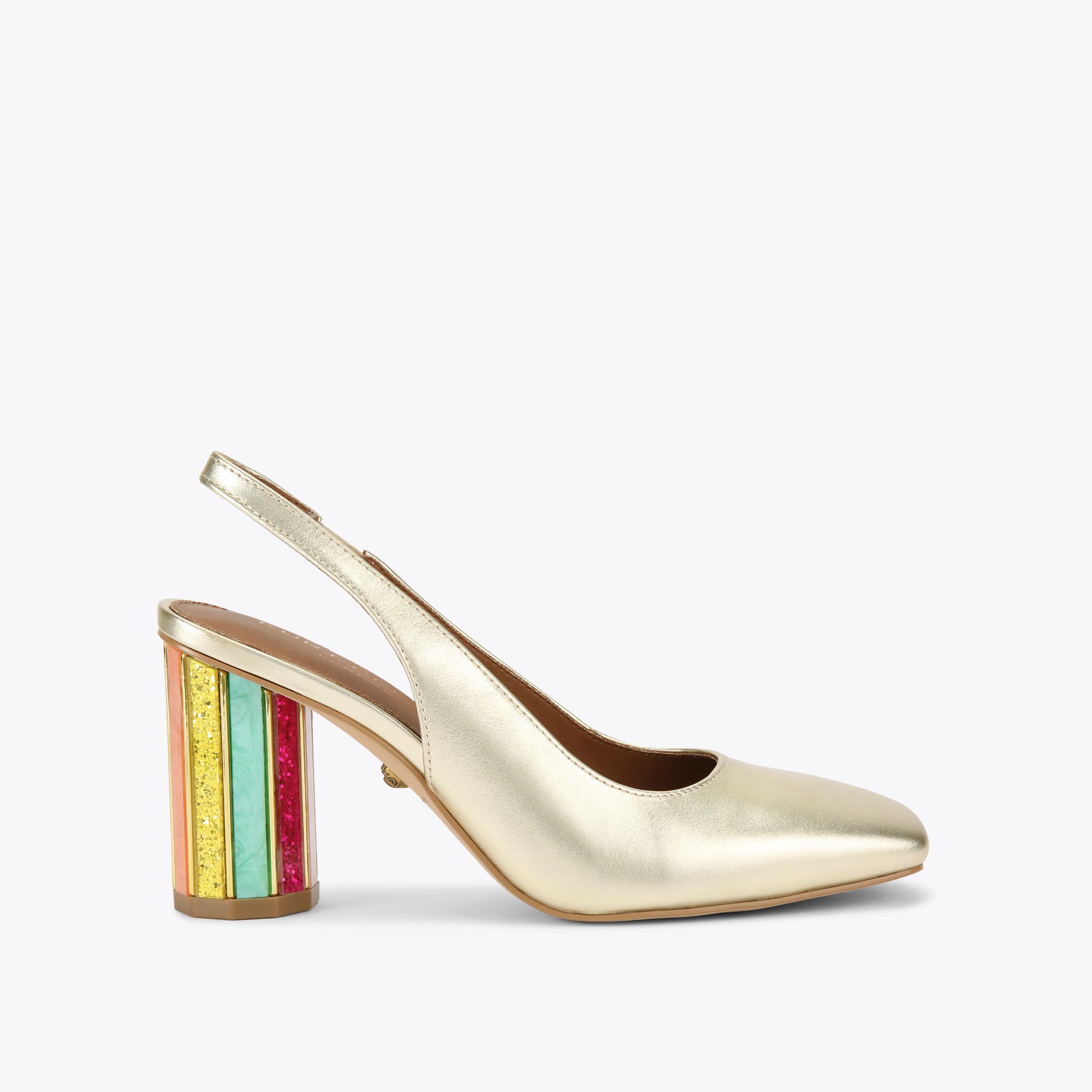 Perspex heels sales