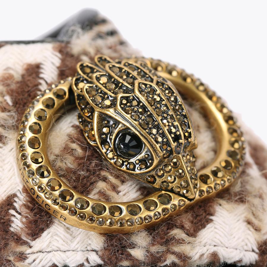 CHELSEA CROSS STRAP DR Fabric Strap Chunky Sandal by KURT