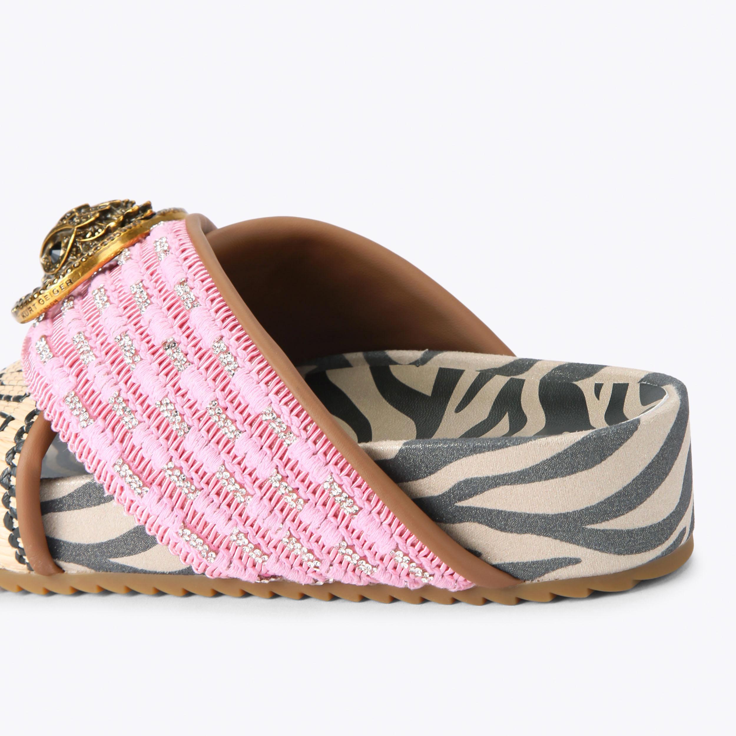 CHELSEA CROSS STRAP Chelsea Cross Strap Sandal by Kurt Geiger London