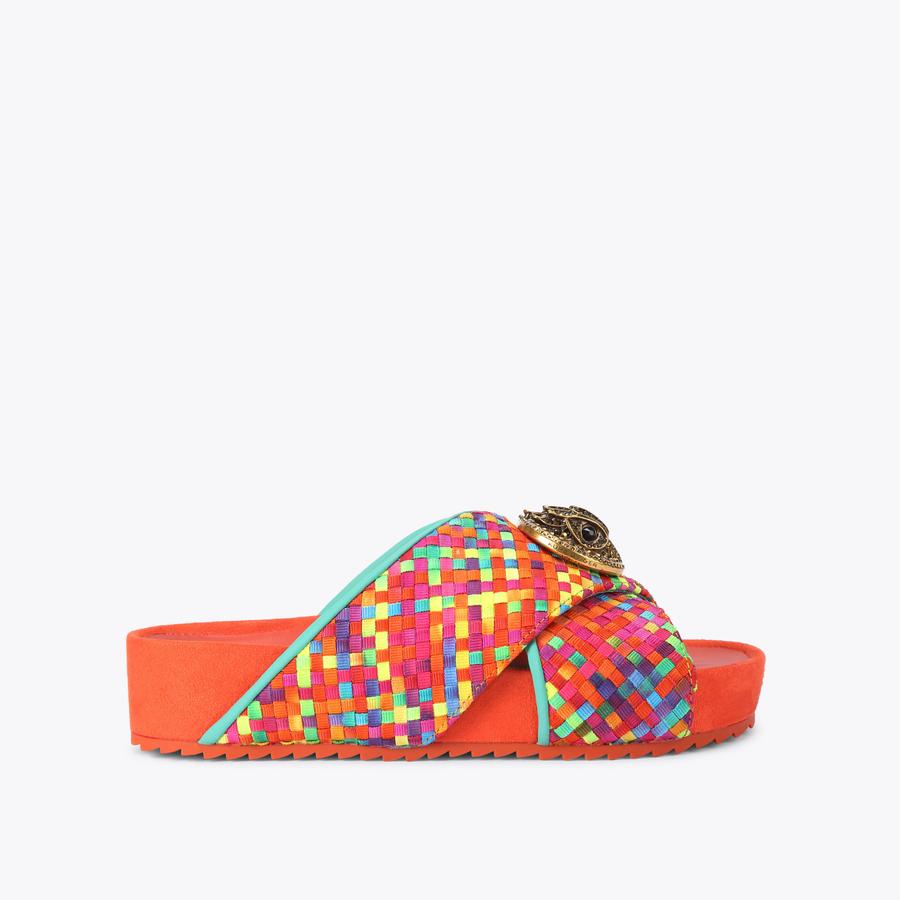 CHELSEA CROSS STRAP Chelsea Cross Strap Sandal by Kurt Geiger London