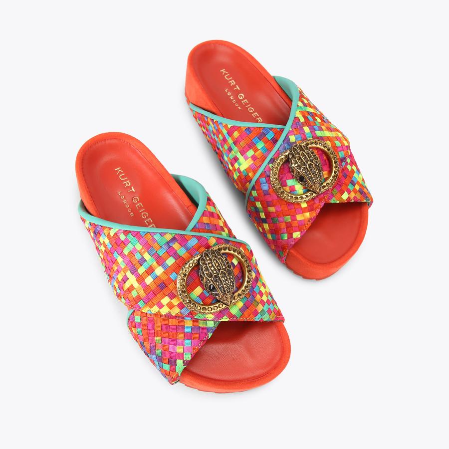 CHELSEA CROSS STRAP Chelsea Cross Strap Sandal by Kurt Geiger London