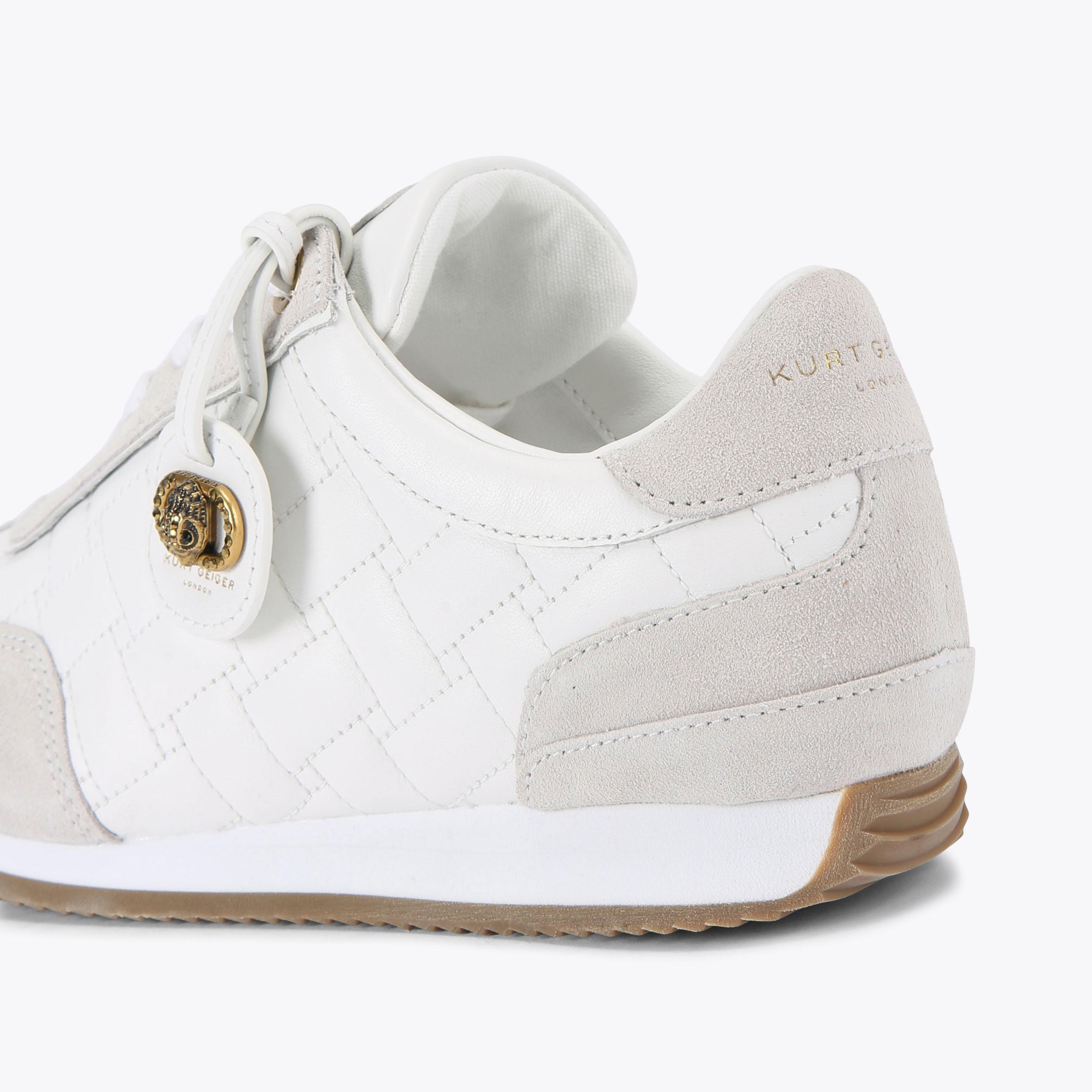 COURREGES | CLUB 02 LEATHER SNEAKERS WHITE スニーカー Courrèges Men's Club 02 Leather Heritage White Low Top