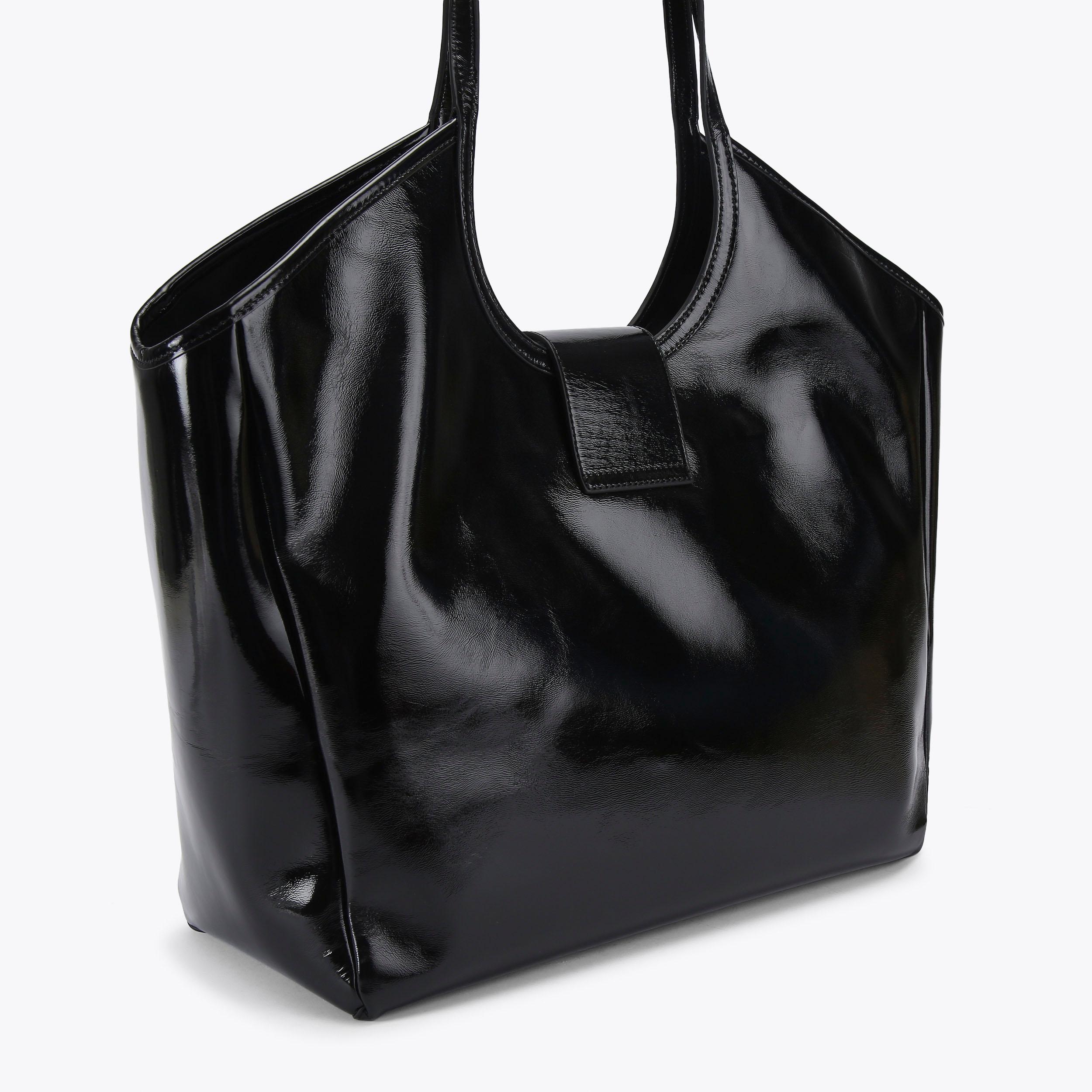 Patent leather tote bags best sale