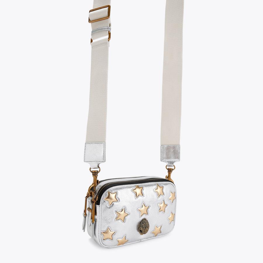 2ZIP KENSINGTON CAMERA ST Star Cross Body Bag by KURT GEIGER LONDON