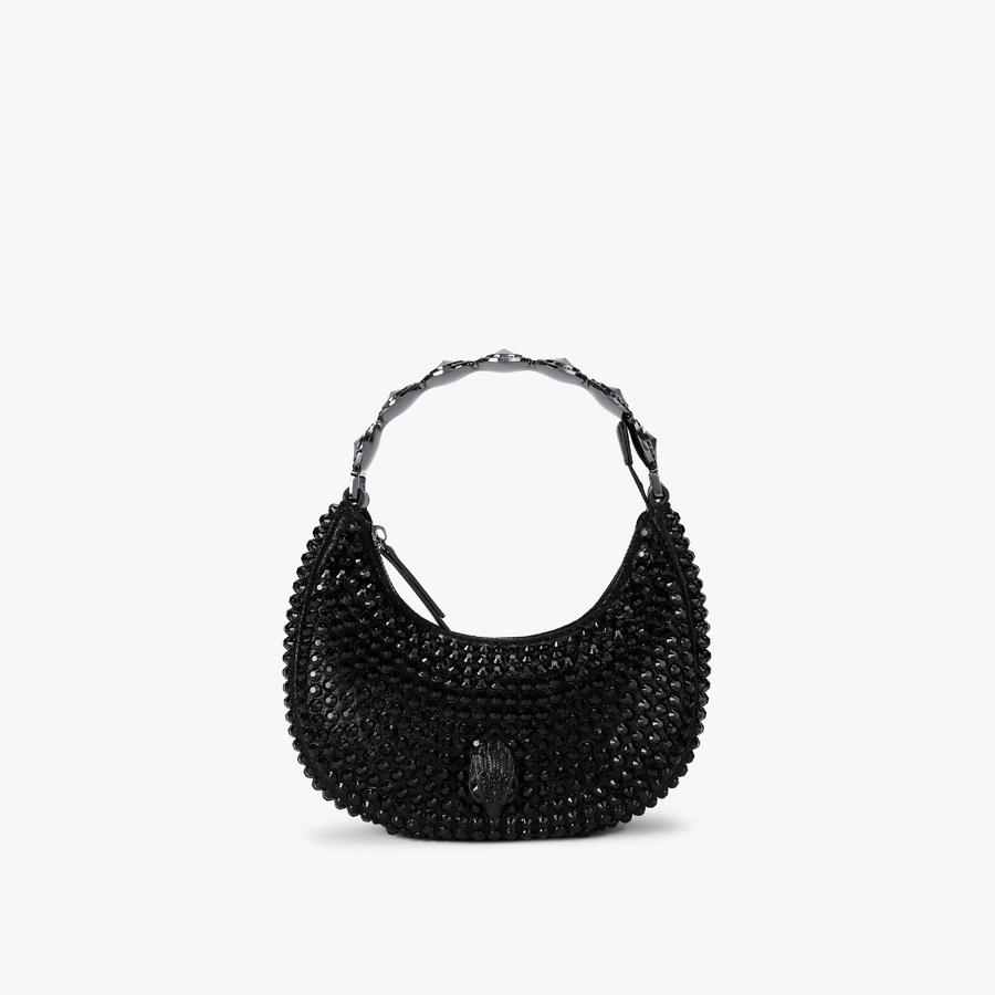 Black fabric bag hotsell