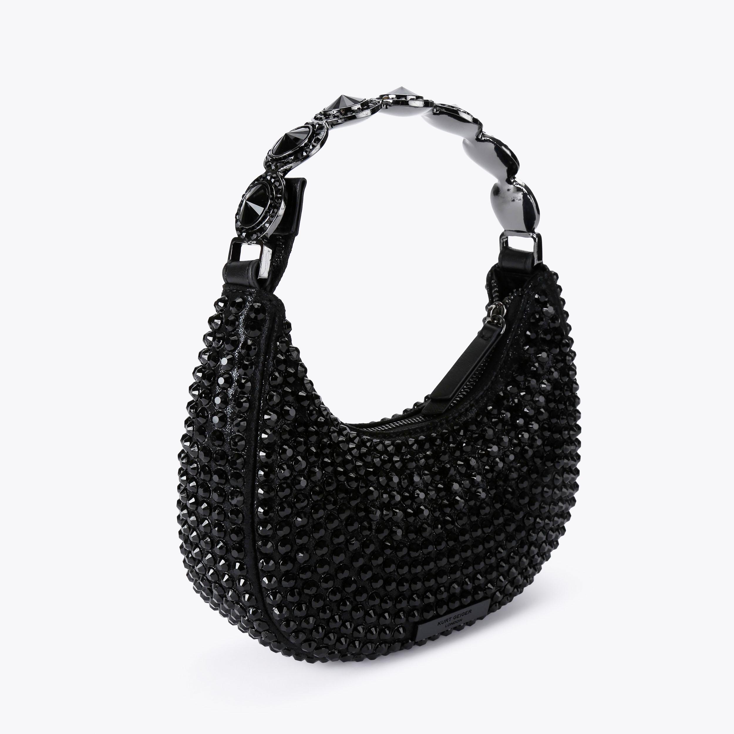 'Octavia' Cotton Bag Black