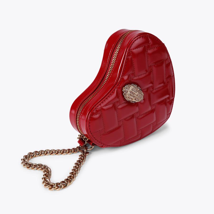 Red Heart Crossbody Bag | Kensington Heart | Kurt Geiger