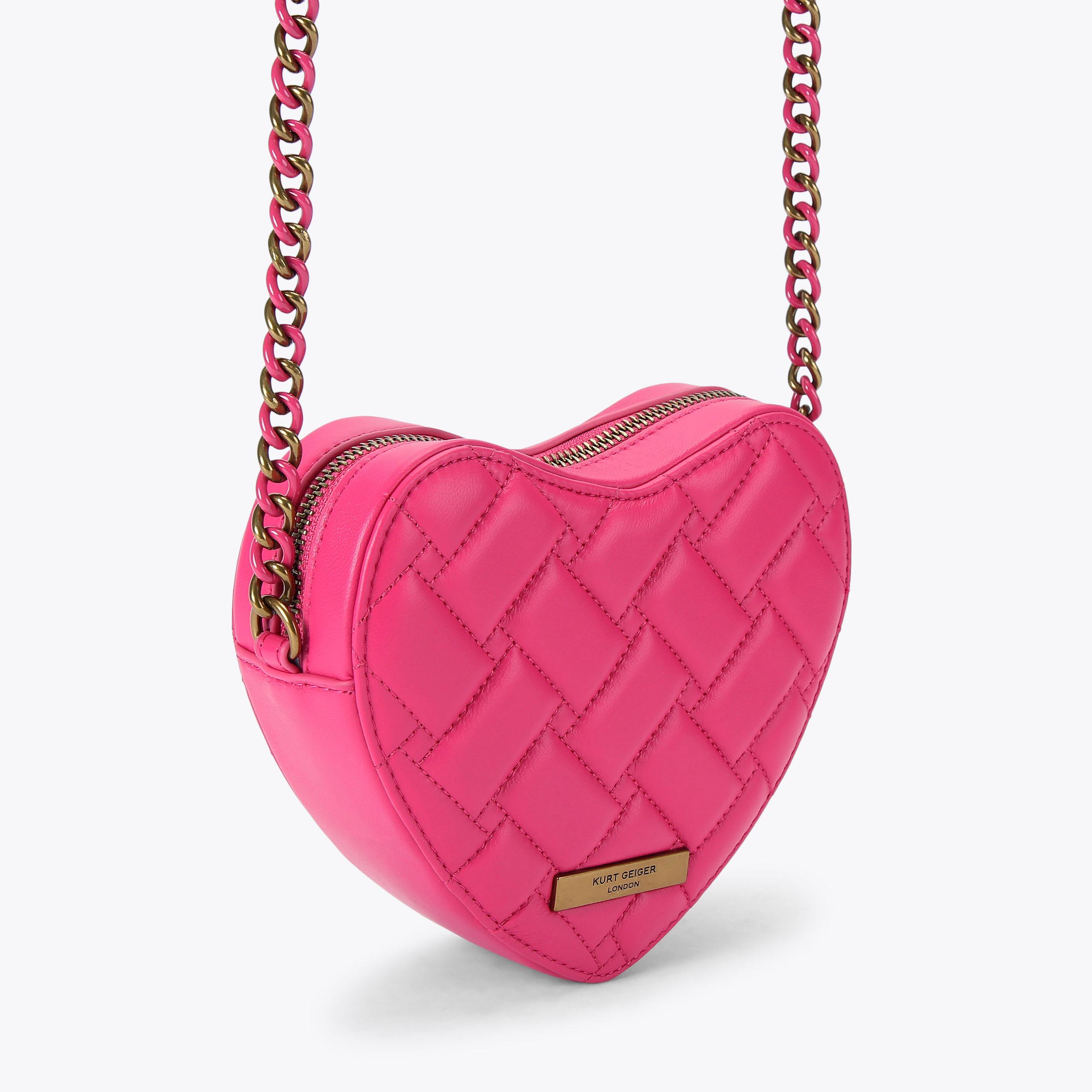 JILL STUART♥ J-HEART HEART SHAPED MINI CROSS BAG JILLSTUART | 질스튜어트 Jillstuart Heart Charm Crossbody Bag
