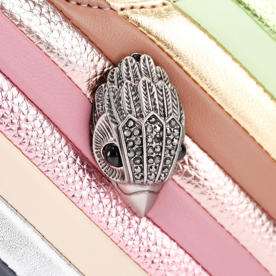 KENSINGTON HEART X BODY Pastel Metallic Heart Purse by KURT GEIGER
